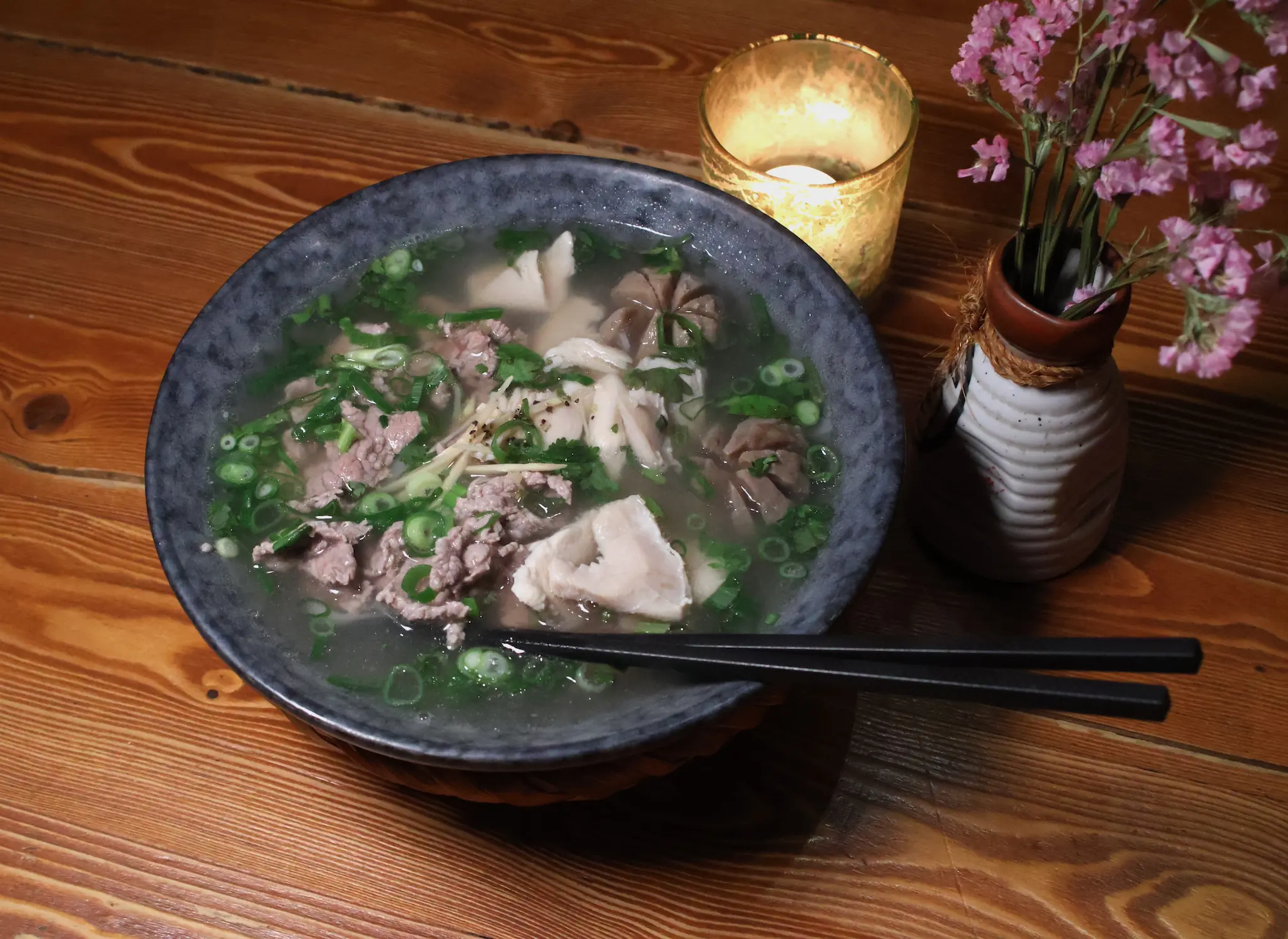 Phở Ho Vang – die traditionelle vietnamesische Haus-Suppe mit Rindfleisch